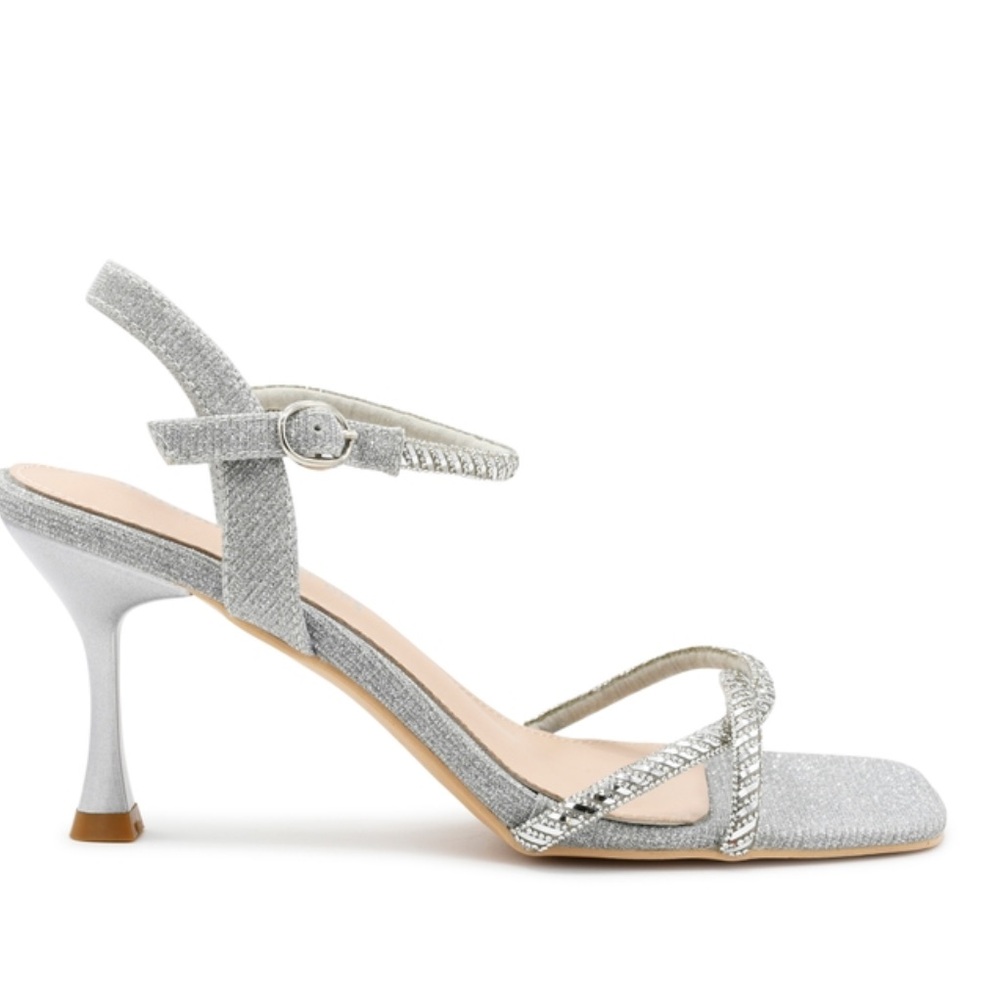 Benjamin Walk Sunny Silver Heels - Picture 2 of 8